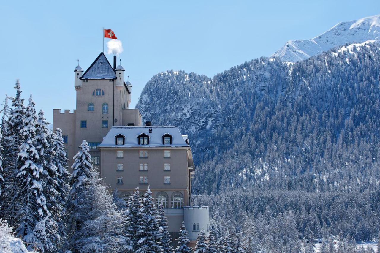 Schloss Hotel & Spa Pontresina Exterior foto